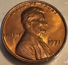 1971-P Lincoln Memorial Cent — photo from another recent sale