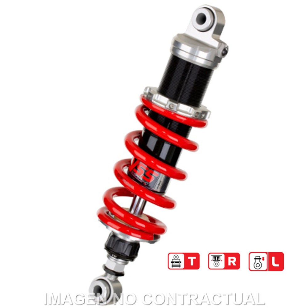 Free Shipping YSS Gas Rear Shock Top Line Kawasaki Vulcan 650