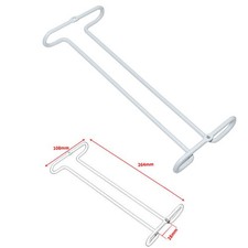  Bottle Holder for Cabinet Glasses Storage Hanger Wine Rack Red Stand