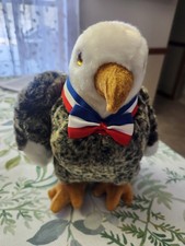 American Eagle TY Beanie Buddies VALOR the Stuffed Plush Animal 10" With Tags