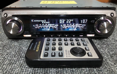 Carrozzeria Pioneer DEH-P099 1Din Car Audio CD Player Black FM/AM