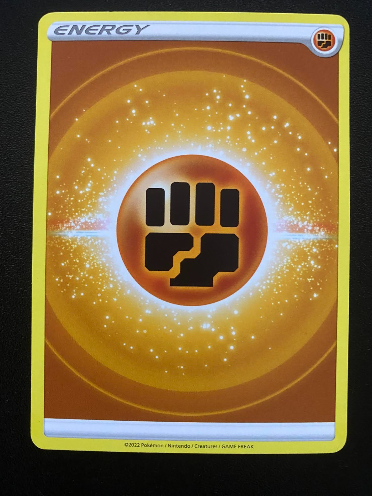 2022 Basic Fighting Energy Pokemon TCG Card