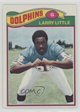 1977 Topps Larry Little #172 HOF 16ez