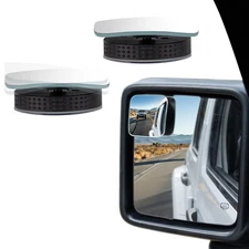 JOYTUTUS Blind Spot Convex Mirrors 2 Pack for Truck Car Extended View