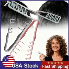 USA Wide Tooth Hair Comb Wide Tooth Comb For Curly Hair Roots Volumizing 