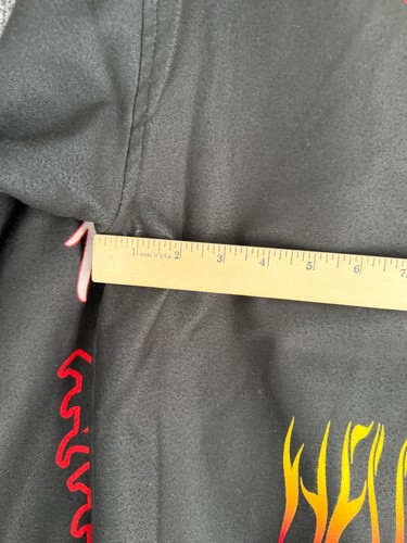 Reason x Dodge Jacket Demon SRT Men Large Black Bomber Lined Varsity Racing - Picture 7 of 17