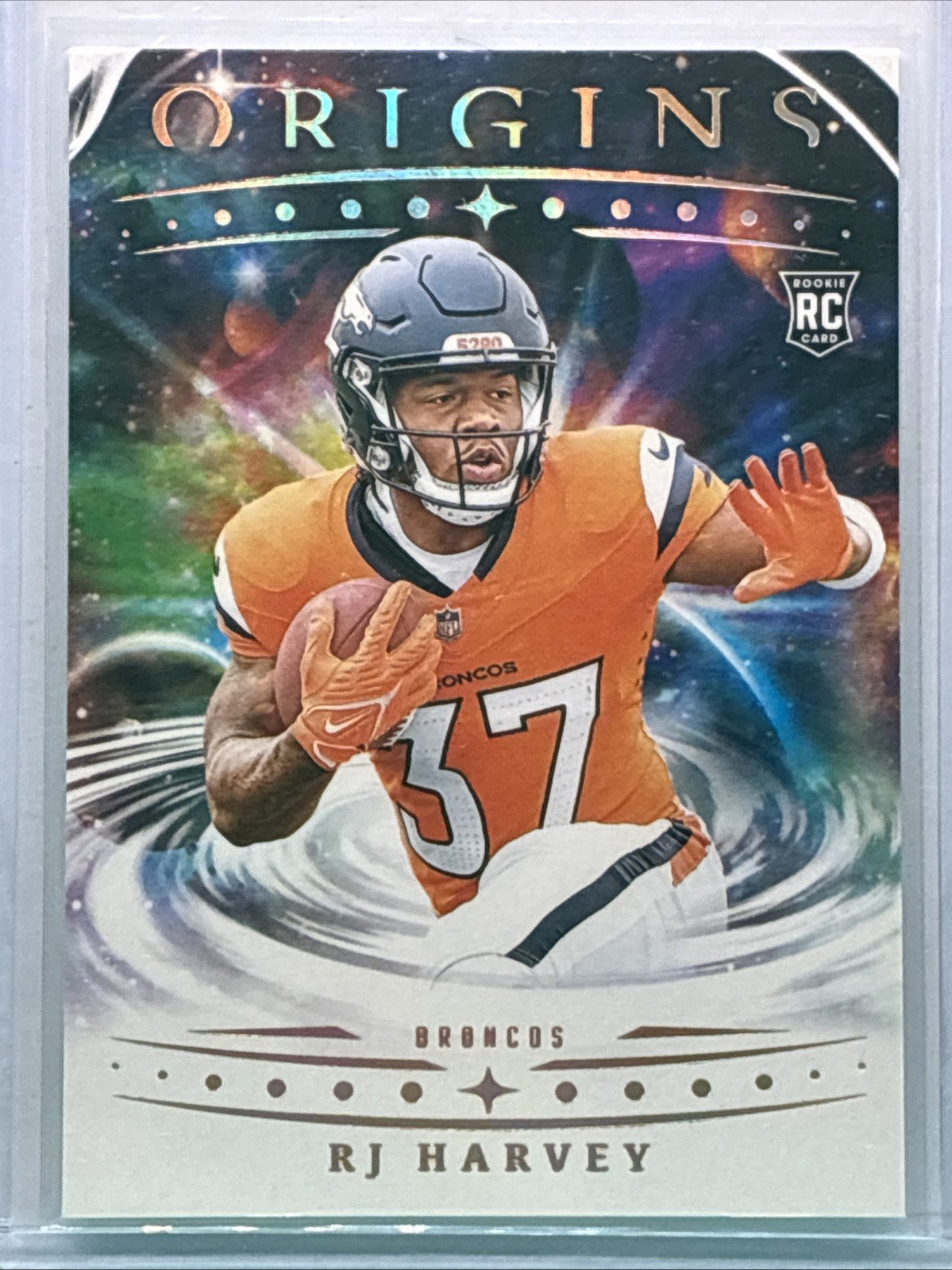 2025 Panini Origins - RJ Harvey #141 (RC)