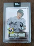 2022 Topps X Naturel 1952 - Encased Art Aaron Judge #A-9 Silver Foil Gum Back...