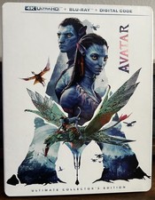 Avatar 4K UHD  Blu-Ray, 2009 With Slipcover, No Digital