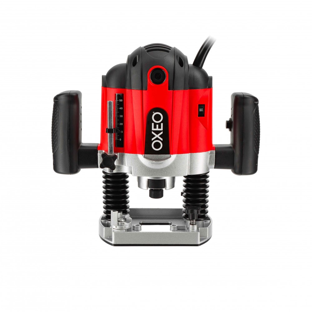 Défonceuse électrique 1200W verticale avec son coffret de 6 fraises interchangeables