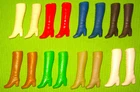 VINTAGE MATTEL BARBIE FOR MOD BEST BUY CLOTHES SOFT SQUISHY LACE UP BOOTS LOT!