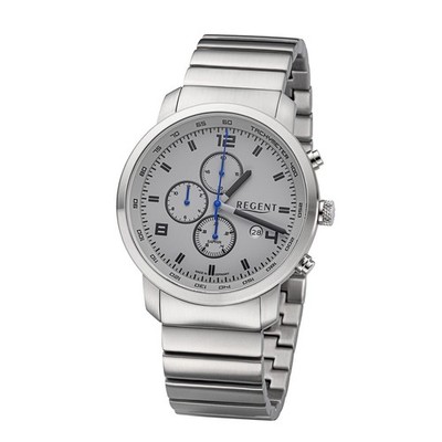 Regent Herren Uhr GM-2111 Metallband Armbanduhr Metallarmband Analog URGM2111