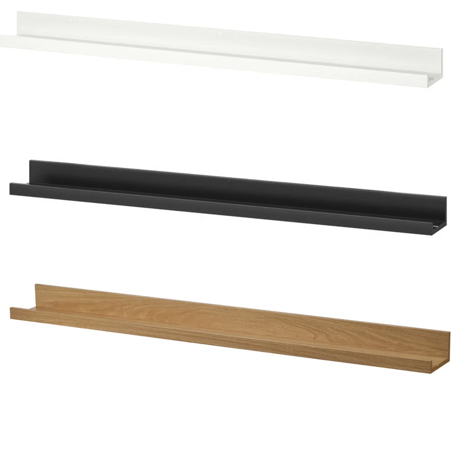 NEW IKEA MOSSLANDA Picture Ledge – Bamboo Display Shelf Rail, Hanging 115cm
