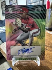 DAVID HOGG II 2023 LEAF PERFECT GAME 1st PROSPECT RC AUTO #1/1
