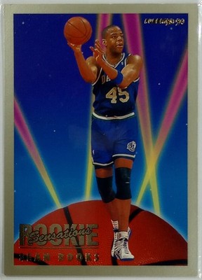 1993-94 Fleer Sean Rooks Rookie Sensations #20 RC