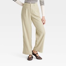 Women's Linen Essential Trouser - A New Day