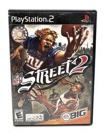 NFL Street 2 (Sony PlayStation 2 PS2, 2004) Black Label Complete CIB - Tested