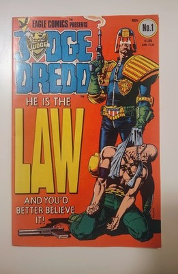 Judge Dredd #1 (Eagle Comics November 1983)