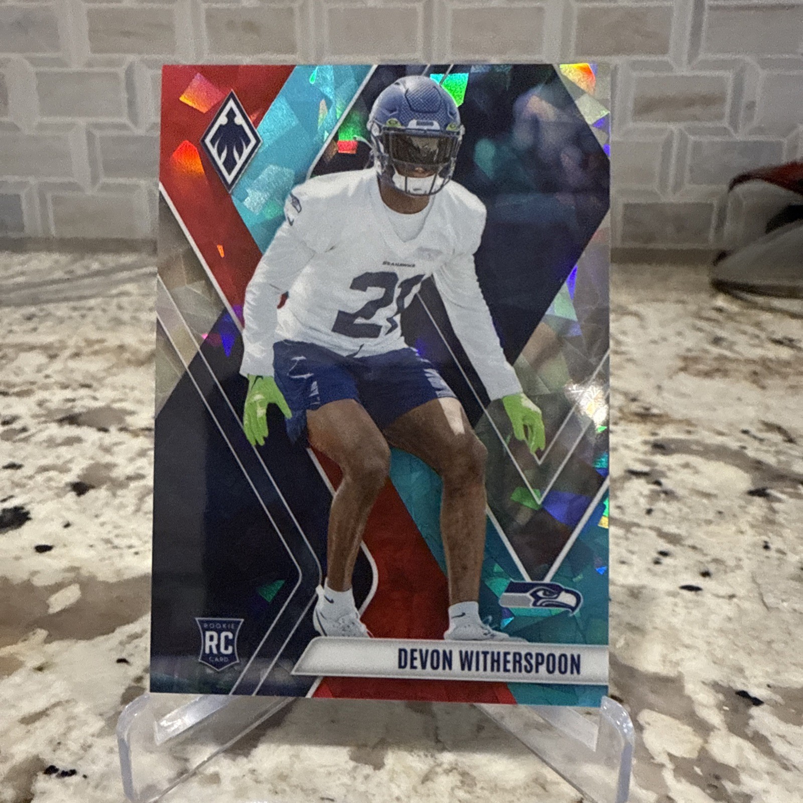 2023 Panini Phoenix - Rookies Devon Witherspoon #145 Fire & Ice /50 (RC)