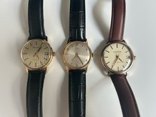 RARE Vintage Dress Watch Lot: Striped Poljot, Timex, and Sekonda