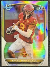 2022 Bowman University Chrome Xavier Hutchinson RC Refractor Iowa State Cyclones