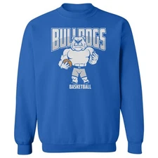 Des Moines Game Day Hoops Apparel - Bulldog Fans Unisex Crewneck Sweatshirt