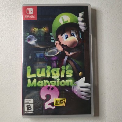 Luigi's Mansion 2 HD Nintendo Switch Video Game Multiplayer
