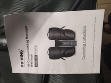 Fit KING Air Compression Leg Massager with Heat FT-017A