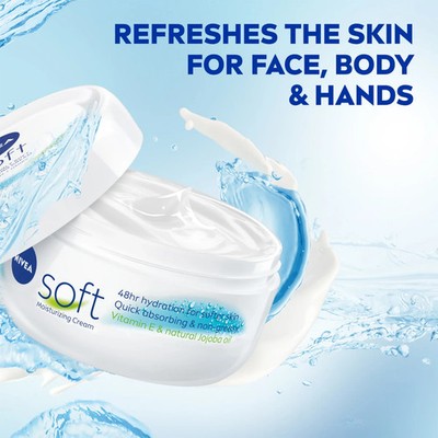 NIVEA Soft Moisturizing Cream 6.8 oz