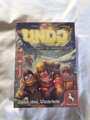 Undo Gipfel ohne Wiederkehr Pegasus Spiele Familienspiel Krimi Kartenspiel Neu