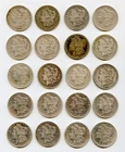 20 x Morgan Silver Dollar $1 Mixed Date Roll VG-VF w/ Cleaning/Scratches