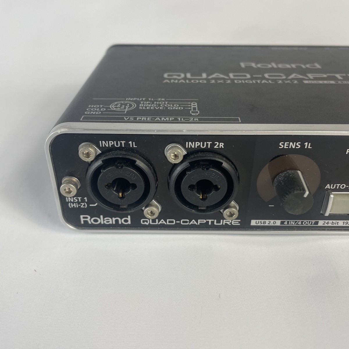 Roland QUAD-CAPTURE UA-55 USB Audio Interface 24-bit/192kHz 4x4