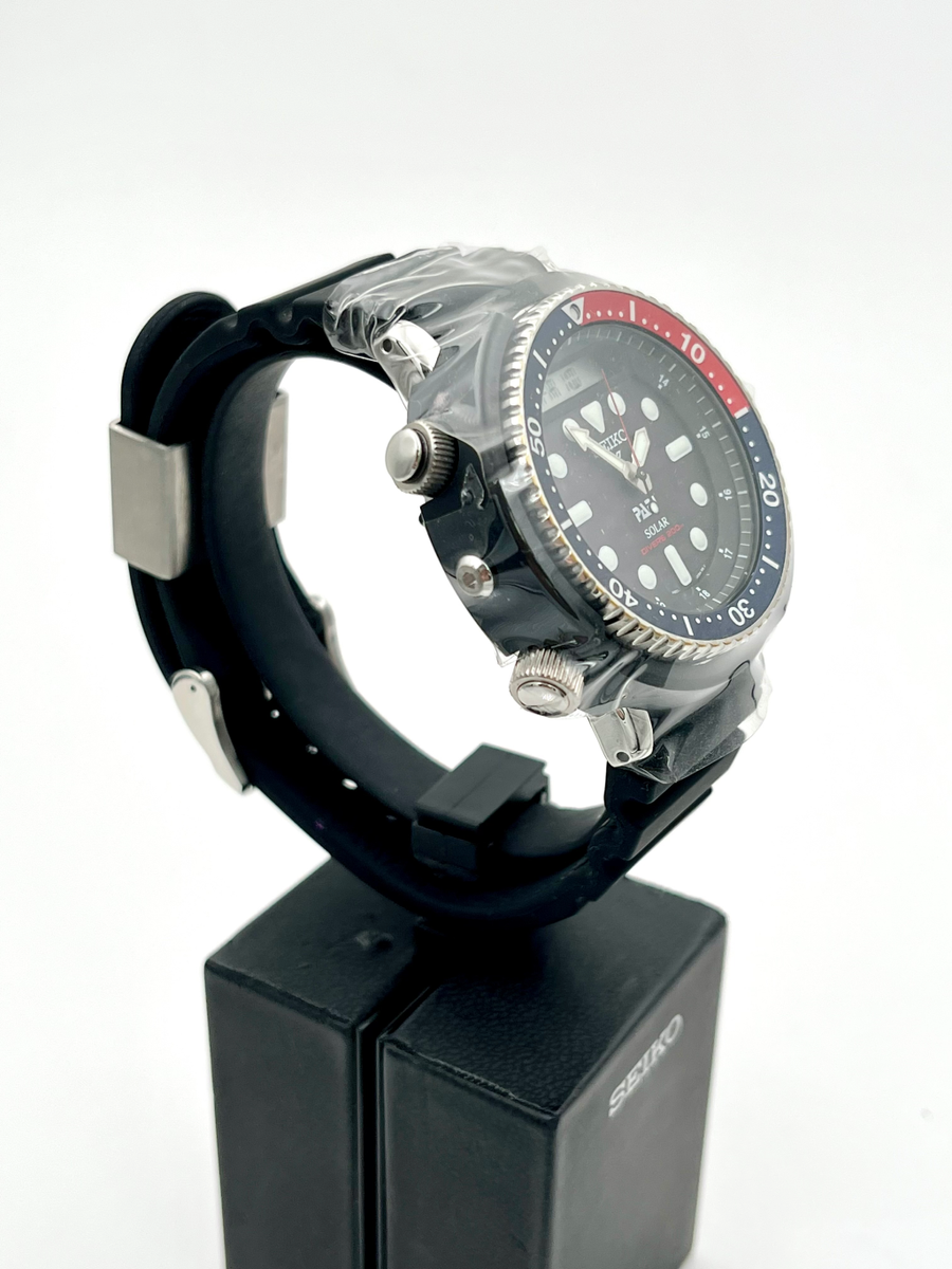 値下げ☆SEIKO※PROSPEX※SNJ027P1 ※PADI ダイバー SEIKO Prospex SNJ027P1 Solar Driver Arnie Padi 200m Ana-Digi