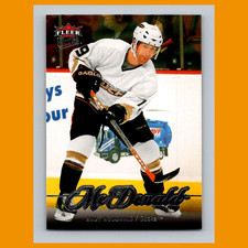 Andy McDonald #195 2007-08 Ultra Anaheim Ducks Hockey Card NHL