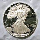 1986-S Proof American Silver Eagle 1 oz .999