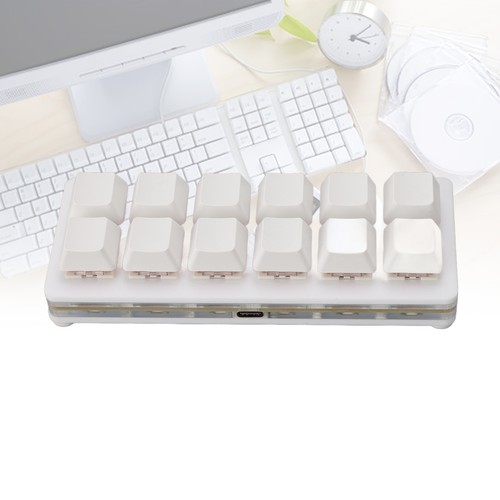 12 Tasten Gaming Tastatur USB Typ C Kabelgebunden Programmierbar RGB - Bild 14 von 18