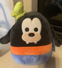 New Squishmallow 10 Disney Mickey Friends Goofy Plush Rare