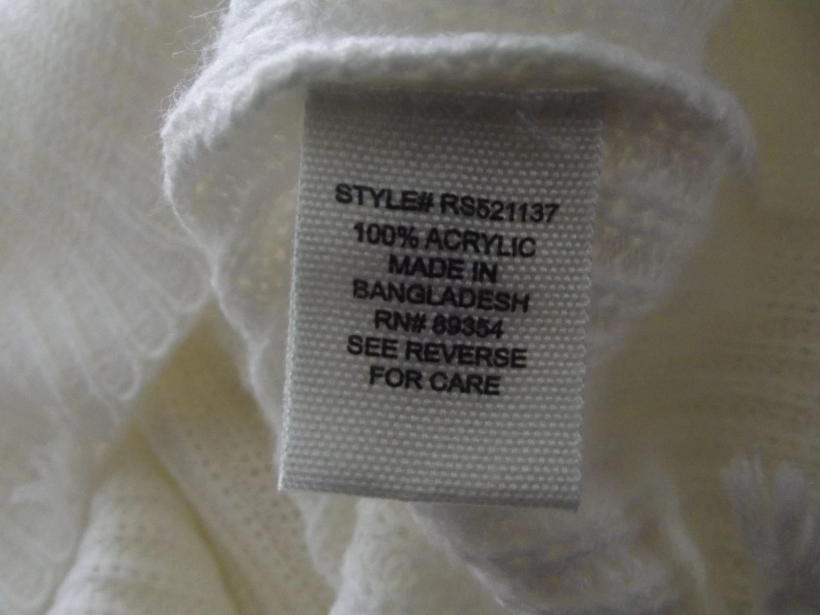 No Comment Abito Maglione Abito Tunica Medium Off White Aperto Spalle Fredde Invecchiato m