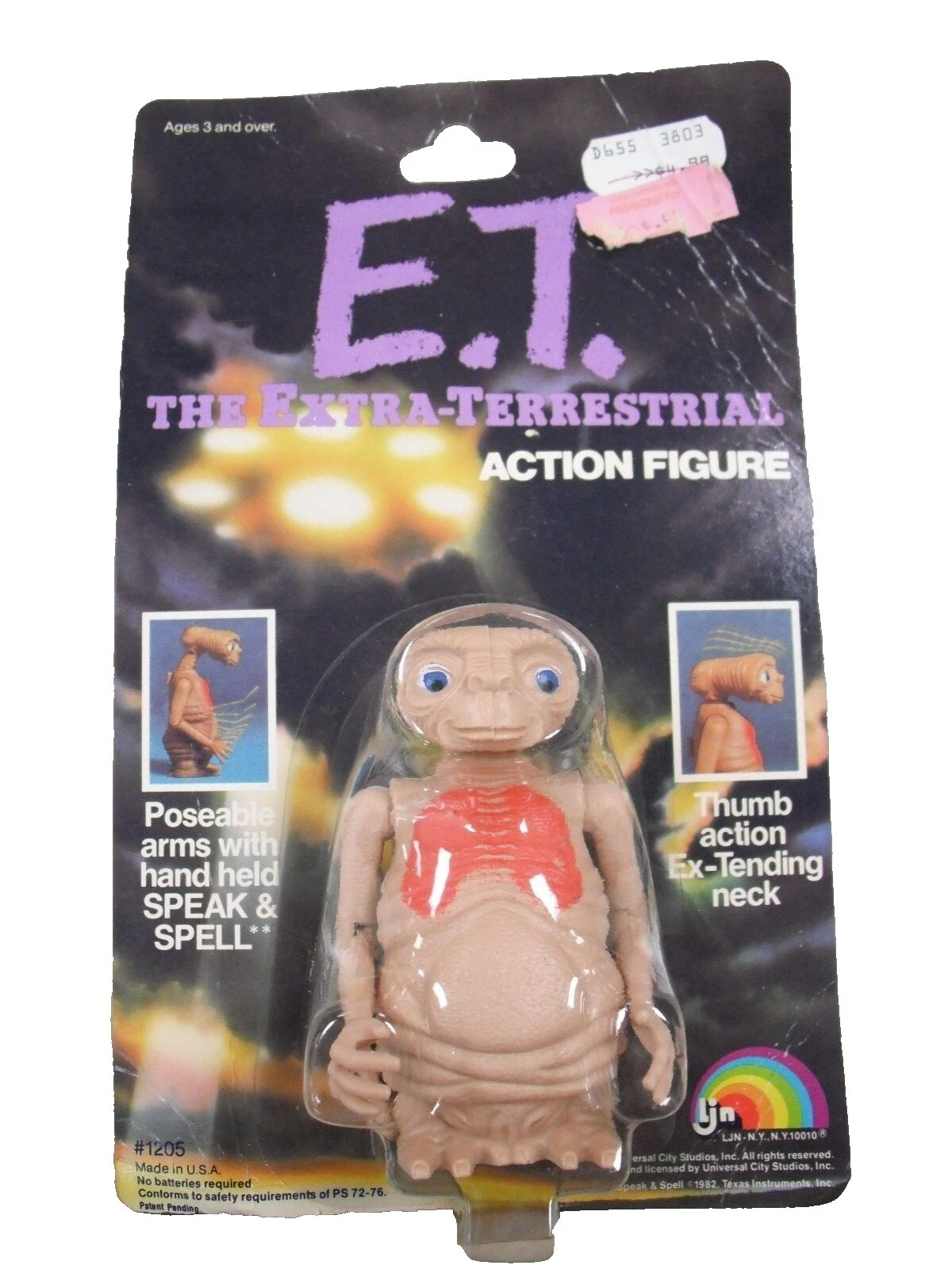 LJN 外星人动作玩偶及配件