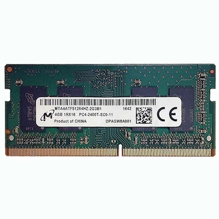 2x Micron 4GB DDR4 PC4-19200 2400MHz 260pin SODIMM Memory RAM PC4-2400T-SC0-11 - Image 3 of 3