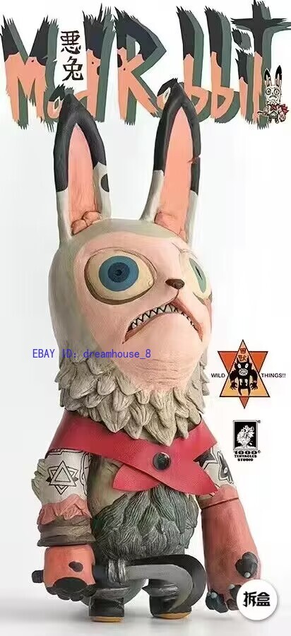 その他 1000Tentacles Mad Rabbit Wild Things 1000TENTACLES Studio WILD THINGS Mad Rabbit VINYL Figures