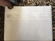 Creative Memories Creative Cuts Storage Box with patterns, blades and supplies.