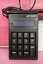 Lot of 2, IDTECH M130 SecureKey Ecrypted Keypad w/ MagStripe Reader