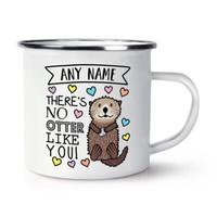 Personalisiert Es Gibt Nein Otter Wie Du Emaille Tasse Liebe Weiß Freundin