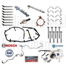 Fuel Contamination Kit 2020-2022 6.7L Ford Powerstroke with S&S CP4 to DCR Kit