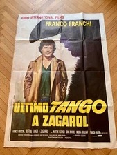 Poster ULTIMO TANGO A ZAGAROL franco franchi 100x140 Cm 1975