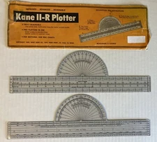 Kane II-R Plotter + Weem Aircraft Plotter Mark II