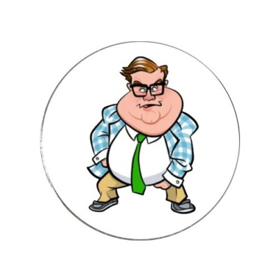 #ad SNL Van Down By The River Chris Farley Golf Ball Marker Novelty Gift $5.99