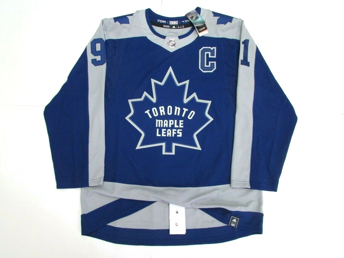 Men's Adidas John Tavares Blue Toronto Maple Leafs Home Authentic Player Jersey