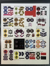 Metal Fight Beyblade Stickers (Beyblade Metal Masters/4D)